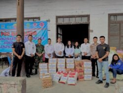 Kementerian Imigrasi Dan Pemasyarakatan Peduli Rutan Tarutung Salurkan Bantuan Sembako Bagi Korban Banjir Dan Longsor Di Kabupaten Tapanuli Utara