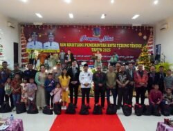 Hadiri Perayaan Natal ASN Pemko Tebing Tinggi 2025, Wali Kota; Jangan Sekedar Seremoni, Jadilah Pelopor Harmonisasi