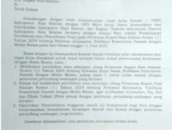 Surat Rekomendasi DPRD Soal Perbup Nomor. 111 Di Abaikan Pemda Nias Selatan