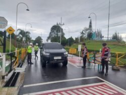 Jelang Pergantian Tahun, Sat Pam Obvit Polres Toba Gelar Pengamanan Obyek Vital Dan Patroli Pengurai Kemacetan