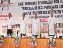 Wakil Bupati Nias Hadiri Rakor Pengawasan Dan Pemutakhiran Data