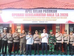 Polres Kaur Gelar Apel Pasukan Operasi Keselamatan Nala 2026, Fokus Tekan Pelanggaran Dan Laka Lantas