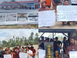 Bangun “KDMP” Diatas Lapangan Sepak Bola, Puluhan Pemuda Dengan Tegas Menolak