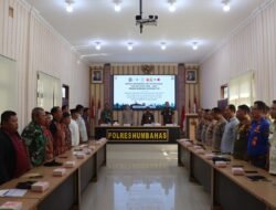 Polres Humbahas Gelar Rakor Lintas Sektoral Jelang Operasi Ketupat Toba 2026