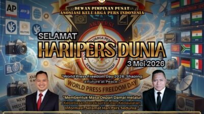 Ketua Umum DPP AKPERSI Serukan Semangat Juang Pers Di Hari Pers Dunia