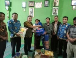 Pemkab Humbang Hasundutan Salurkan Bantuan Sosial Kepada Korban Kebakaran Di Dolok Sanggul