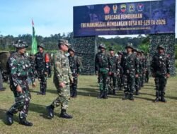 Bupati Humbahas Resmi Buka TMMD Ke-129, Fokus Buka Keterisolasian Jalan Sijarango–Pusuk II