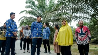 Wabup Sergai Adlin Tambunan Tinjau Peningkatan Jalan Di Dua Kecamatan: Kualitas Dan Ketepatan Waktu Jadi Prioritas Utama