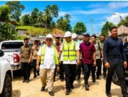 Gubernur Bobby Nasution Tinjau Pembangunan SMA Negeri Unggulan Sukma Nias Di Gunungsitoli