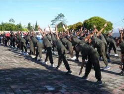 Senam Massal Dan Cek Kesehatan Gratis Meriahkan HUT Ke-23 Kabupaten Humbang Hasundutan