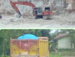 Diduga Tanpa Izin Resmi, Galian C Di Naga Kesiangan Masih Beroperasi Tanpa Gangguan; Polres Tebing Tinggi Dinilai Lamban Bertindak