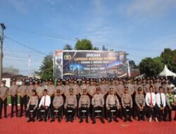 AKBP Vinsensius Jimmy Parapaga Pimpin Upacara, 38 Personel Polres Toba Naik Pangkat Periode 1 Juli 2026