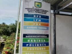 Dana Desa Capai Miliaran Rupiah, Kepala Desa Penggalian Diduga Anti Pertanyaan  Media