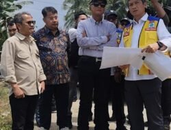 Menteri PU Tinjau Longsor Jalan Nasional Di Bawolato