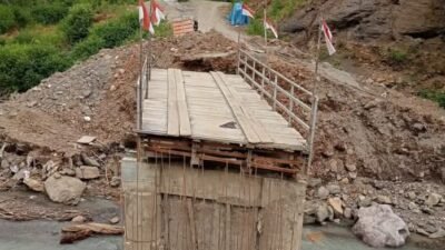 Camat Onan Ganjang: Jembatan Pagaran Dolok Di Sanggaran II Tahap Pembangunan