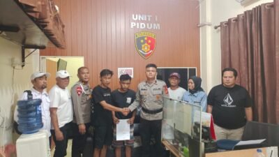Sat Reskrim Polres Tebing Tinggi Selesaikan Kasus Pengeroyokan Melalui Restorative Justice