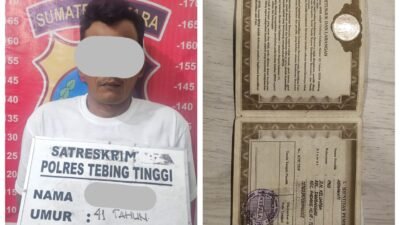 Jatanras Elang Sakti Polres Tebing Tinggi Amankan Terduga Pelaku Penggelapan Sepeda Motor