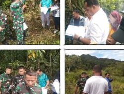 Hadir Dilokasi Sengketa Tanah Desa Baringin Natam Kecamatan Parlilitan Dengan Berpakaian Dinas TNI, Masyarakat Pihak Yang Digugat Jadi Ketakutan