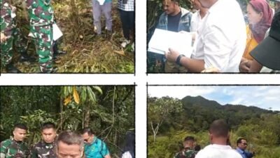 Hadir Dilokasi Sengketa Tanah Desa Baringin Natam Kecamatan Parlilitan Dengan Berpakaian Dinas TNI, Masyarakat Pihak Yang Digugat Jadi Ketakutan