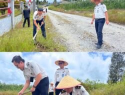 Sambut HUT Ke-81 Kemerdekaan Republik Indonesia Rutan Humbang Hasundutan Gelar Giat Kebersihan
