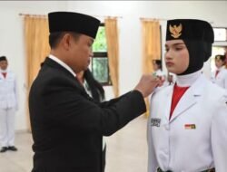 Bupati Humbahas Kukuhkan 30 Paskibraka Tahun 2026: Disiplin Dan Kesehatan Jadi Pesan Utama
