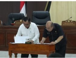 Wali Kota Sowa’a Laoli Dan Ketua DPRD Adrianus Zega Tandatangani Nota Kesepakatan KUA–PPAS APBD 2027 Kota Gunungsitoli