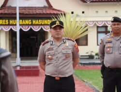 Latihan Dalmas Rutin, Polres Humbahas Pastikan Personel Siap Hadapi Situasi Lapangan
