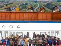 Sosialisasi Sinergitas Ormas Dan Pemerintah, Bupati Humbahas dorong Peranan Ormas Dukung Pembangunan Daerah