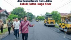 Wabup Sergai Tinjau Rehabilitasi Dan Rekonstruksi Ruas Jalan Lubuk Rotan–Naga Kisar