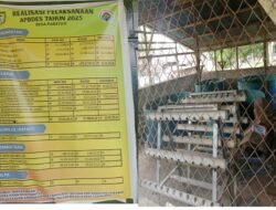 Diduga Ratusan Juta Anggaran Perikanan Dan Ketahanan Pangan Di Desa Pabatu II Belum Jelas Hasilnya, Konfirmasi Diabaikan