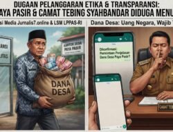 Dugaan Pelanggaran Etika Dan Kewajiban Transparansi: Kades Paya Pasir Hingga Camat Tebing Syahbandar Diduga Menutup Diri, UU Diabaikan