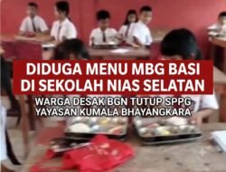 Viral! Diduga Menu MBG Basi Di Sekolah-sekolah Aramo, Warga Desak BGN Tutup SPPG Merah Putih Yayasan Kumala Bhayangkara