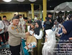 Wakapolres Tebing Tinggi Hadiri Tablig Akbar Peringatan Maulid Nabi Muhammad SAW 1448 H