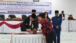 Bupati Bersama DPRD Humbahas Sepakati PAPBD TA 2026