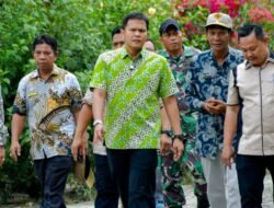 Wabup Sergai Adlin Tambunan Tinjau Pembangunan Ruas Jalan Penaga Desa Juhar Bandar Khalifah