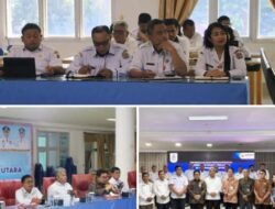 Pemkab Humbahas Ikuti Rapat Pelaksanaan Kegiatan Rekonstruksi Dan Rehabilitasi Arsip ASN Terdampak Bencana