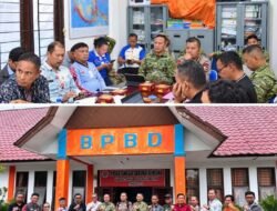 Satgas PRR Bersama Pemerintah Humbahas Diskusi Pembangunan Lanjutan  Pascabencana