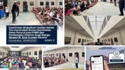 Tim Kesehatan Rutan Humbahas Berkomitmen Wujudkan Hunian Sehat Dengan Menggelar Penyuluhan PHBS Dan Bagikan Vitamin Bagi Warga Binaan Di Blok Hunian Saroha