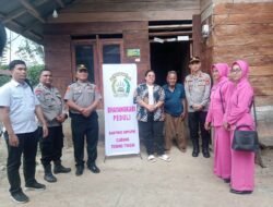PTPN IV REGIONAL 1 KEBUN GUNUNG MONAKO BERSAMA POLSEK SIPISPIS GELAR BAKTI SOSIAL
