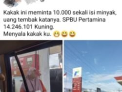 Diduga Minta “UANG TEMBAK” Rp 10 Ribu, Oknum Petugas SPBU Kuning Tuai Sorotan Publik