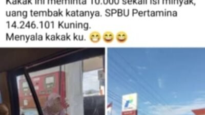 Diduga Minta “UANG TEMBAK” Rp 10 Ribu, Oknum Petugas SPBU Kuning Tuai Sorotan Publik