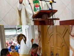 Bupati Humbahas Hadiri Peresmian Gereja Katolik Stasi Santo Yohanes Pembaptis Bonan Dolok