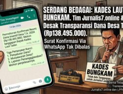 Surat Konfirmasi Dikirim Via WhatsApp, Kepala Desa Laut Tador Diduga Bungkam — Berita Tetap Disajikan