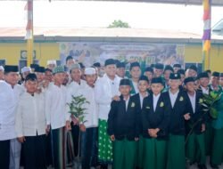 Wabup Adlin Tambunan Jadi Inspektur Upacara Peringatan Hari Santri Nasional 2026 Di Ponpes YPI Syarifaturrahman