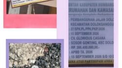JALAN DOLOKSAIT–HUTARAJA: Proyek Rp395,4 Juta Yang Menimbulkan Pertanyaan Serius